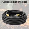 Argon Hose, Welding Gas Hose 30FT 5/8"X18 Male Inert for