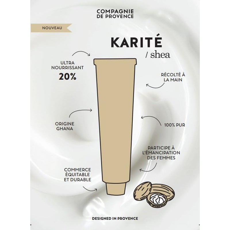 COMPAGNIE DE PROVENCE - Hand Cream Shea Butter 100 ml