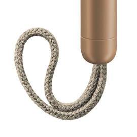 MÜHLE Companion Safety Razor - Unisex Safety Razor - Metal Rose Gold - with Sand Cord - Sustainable Shaving