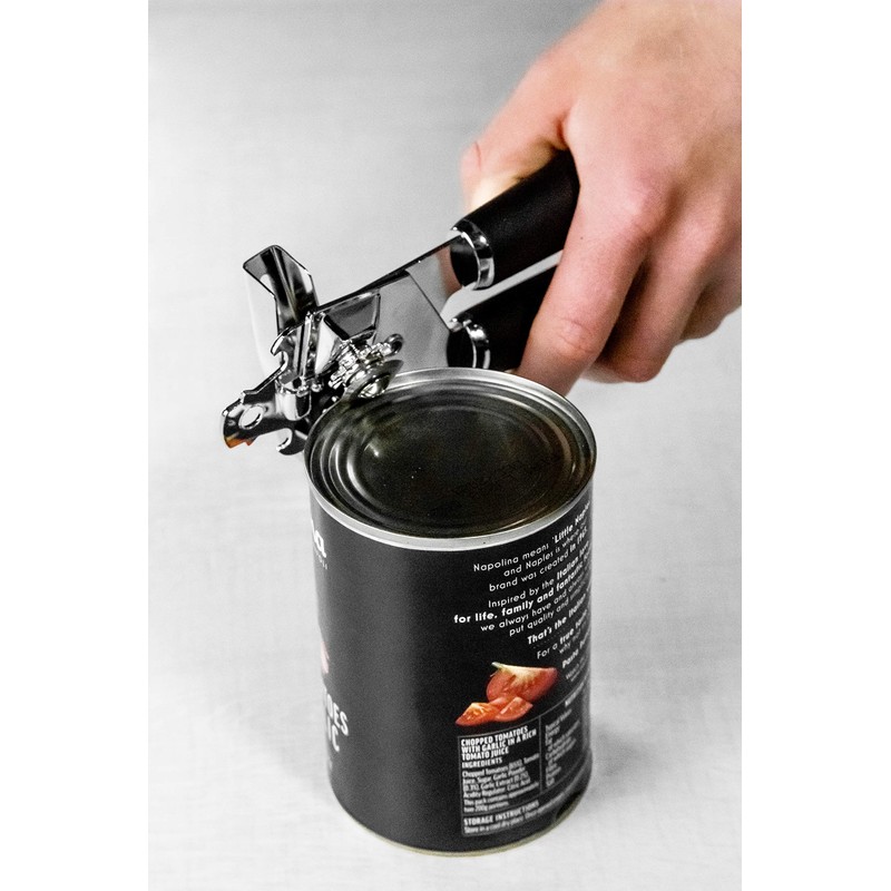 MasterClass MCSGNWCO Can Opener with Soft Grip Handles, Stainless Steel,