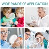 Large Magnifying Glass with 37 LED Light, 10X 20X 45X