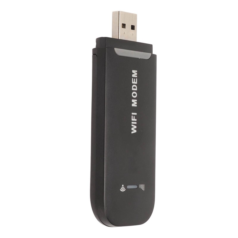 4G WiFi Router Black Up to 10 Users Stable Easy