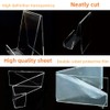 5Pcs Acrylic Sign Holder,Acrylic Book Stands,Clear Book Holder with Vertical