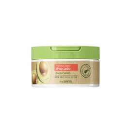 The Saem Natural Daily Avocado Body Cream 300ml / 더샘 내추럴 데일리 아보카도 바디 크림 300ml