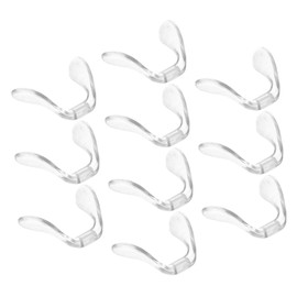 Ipetboom 10pcs Sunglasses Pads: Replacement Eyeglass Pads Plastic Bridge Grips For Eyewear Outdoor Activities
