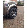 Rimsavers Black Alloy Wheel Protectors | FOR FLAT EDGED Wheels