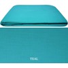 Arizone T180 Percale Standard Fitted Sheet in 14 Colours (Teal,