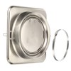 PATIKIL 7" Backdraft Damper with Ducting Hose Clamp, 1 Set