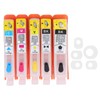 5PCS Ink Cartridge Set BK C M Y Smooth Ink