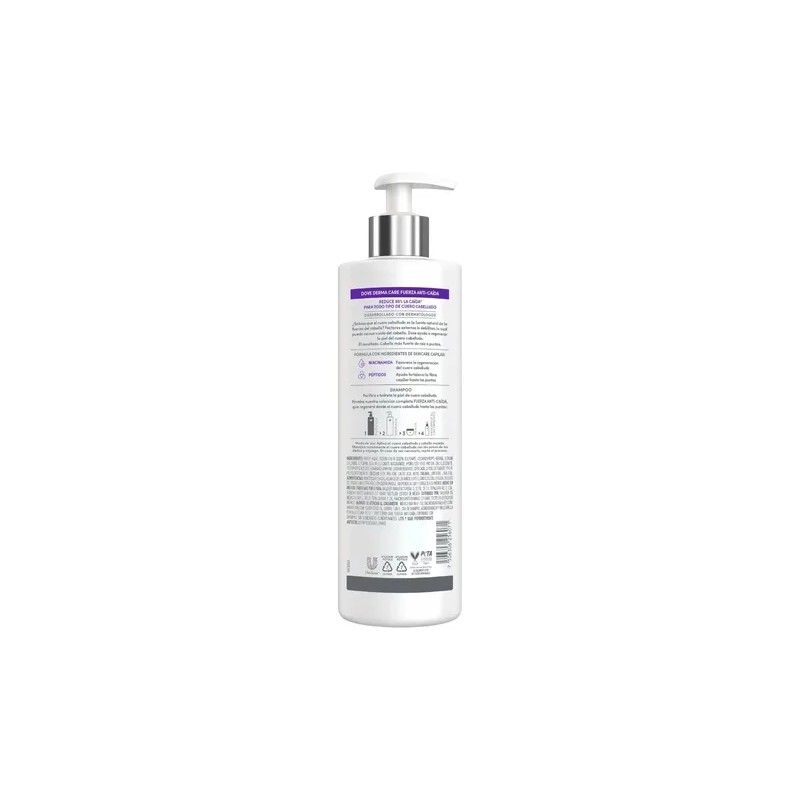 Shampoo Fuerza Anti-caida Derma Care 675ml Dove