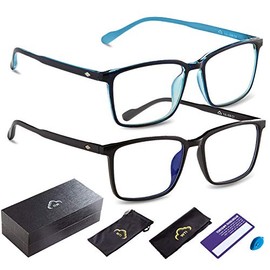 Anti Blue Light Ray Blocking Filter Glasses for TV Computer Gaming Men and Women