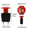 5 Terminals Clutch PTO Switch 10A 14V for Toro Most