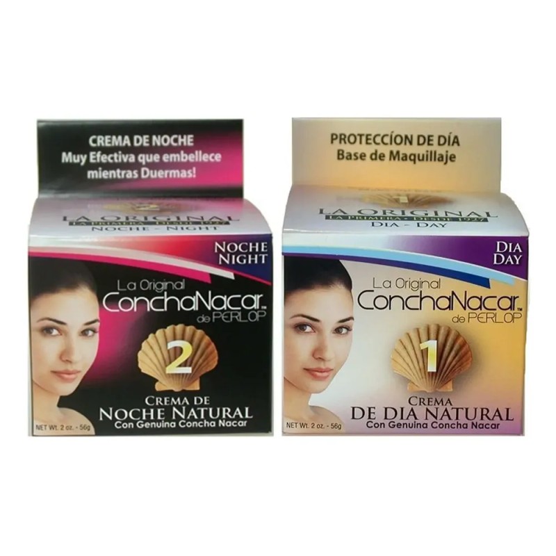 Concha Nacar Face Cream Combo 1-2 - Crema De Día