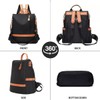 Eshow Women's Backpack Nylon Shoulder Bag Small Casual Backpacks for