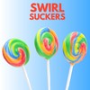 Mini Swirl Lollipops, Rainbow Suckers, Individually Wrapped Candy, Party Favors,