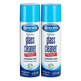 Sprayway, Glass Cleaner, 19 Oz Cans, Pack of 2