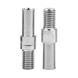 Yaruijia Titanium Alloy Bolt V Brake Bosses Post Ultralight M8 M10 Pitch 1.25mm MTB BMX Bike Service Parts (M8x1.25mm, Titanium)