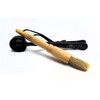 Coffee Culture 2Pc Coffee Brush and Spoon Set, Brown and