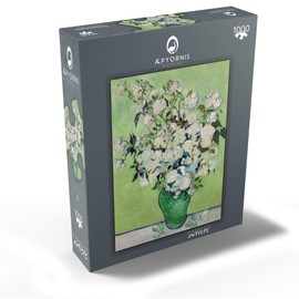Roses 1890 by Vincent Van Gogh - Premium 1000 Piece Jigsaw Puzzle for Adults