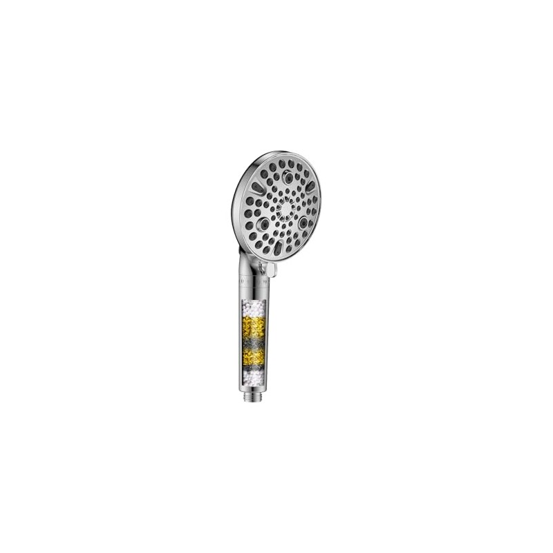 MakeFit 8 inch Filtered Rainfall Handheld Shower CP