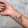 4 x 'Ancient Pyramids ' Temporary Tattoos - Water Resistant,