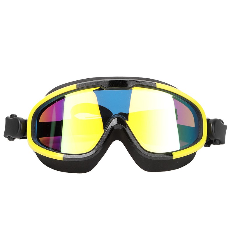 Outdoors Silica Gel HD Anti Fog Waterproof Wide View Swimming