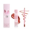 VIOLA HOUSE Lipstick Lip Liner Set, Matte Lipstick Liquid, Lip