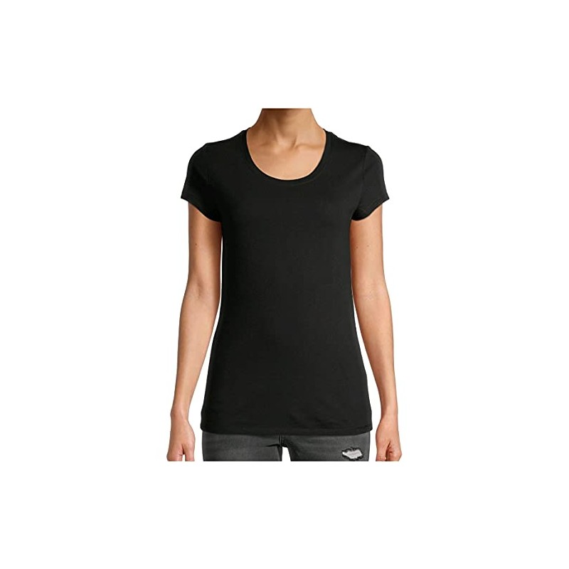 No Boundaries Juniors Black Soot Round Neck T-Shirt - X-Large