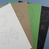 Yona DIY, Small Rhino Papercraft Kit, Small Rhino Paper Model,