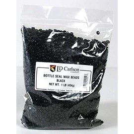 Bottle Seal Wax Beads - Black