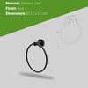 Amig - Bathroom Towel Rail Mod. Gorliz-3 | Wall-Mounted Towel
