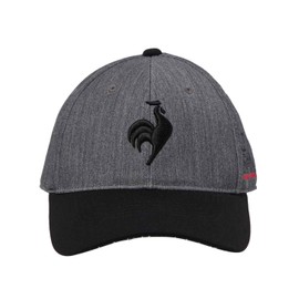 Le Coq Sportif, LG5FCP13M Cap, Classic Hat, Open Back Design, Stylish, Sporty, Golf, Men's, GY00 (Gray), Free size