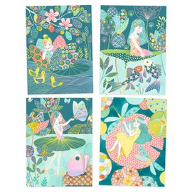 Djeco Scratching Pictures - The Pond | Creative Set #DJ09716