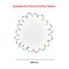 BillionHers Coffee Table Food Covers - Beaded Round Handmade Net