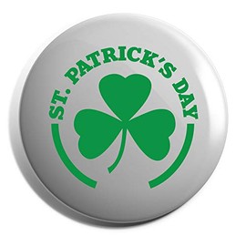 Hippowarehouse St Patricks Day Badge Pin 25mm