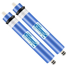 YKMGON 2 Pack 150GPD RO Membrane,2012-150G Reverse Osmosis Membrane Replacement Water Filter,for Under Sink Home Drinking RO Water Purifier System