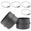 2 Pieces Exhaust Hose 75 mm Kit, Ventilation Pipe with