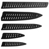5 Pack Black Kitchen Knife Sheaths, Plastic Blade Guards for