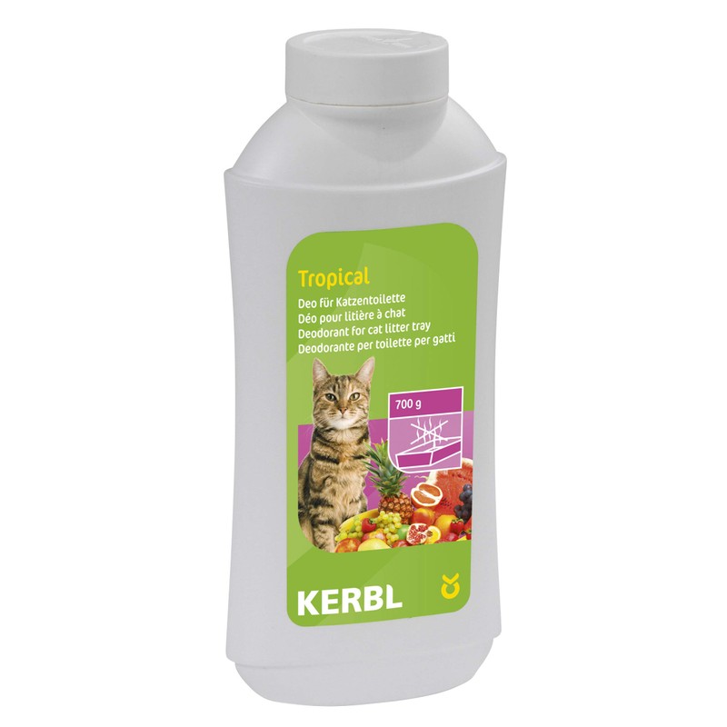 Kerbl Pet 82674 Deo-Konzentrat für Katzentoilette, Tropical, 700g