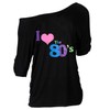 Z-Shop 80s Outfits Costume Accessories for Women - I Love