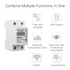 WiFi Smart Energy Monitor Switch Meter, Compatible with Alexa Google