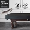 BEARCOVER Heavy Duty Leatherette Billiard Pool Table Cover, Waterproof &