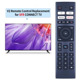 GOUYESHO Replacement Remote Control for SFR Connect TV V2 with Google Assistant