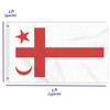 3×5 FT Native Mi'Kmaq People Flag, Large 100D Outdoor Banner,Doube