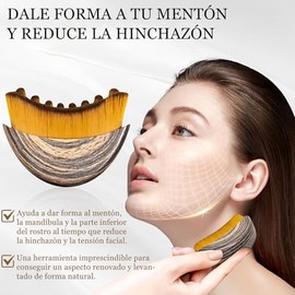 2PCS Cepillo Drenaje Linfático Facial,Mejora Luminosidad, Diseño Ergonómico | Reducen la hinchazón y se adaptan perfectamente a los ángulos del rostro