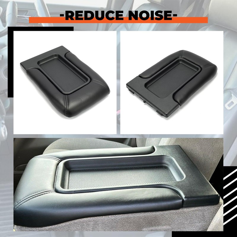 ECOTRIC Center Console Lid Compatible with 1999-2007 Chevy Silverado Tahoe