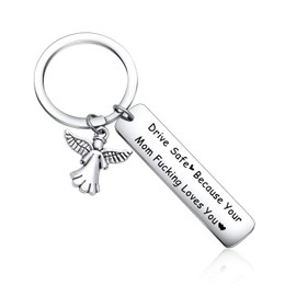 Keytells best Friend gift for son keychain daughter gift niece gift Girlfriend keychain friendship gifts brother gifts stepdaughter jewelry coworker gift bff gift son in law gift cousin keychain
