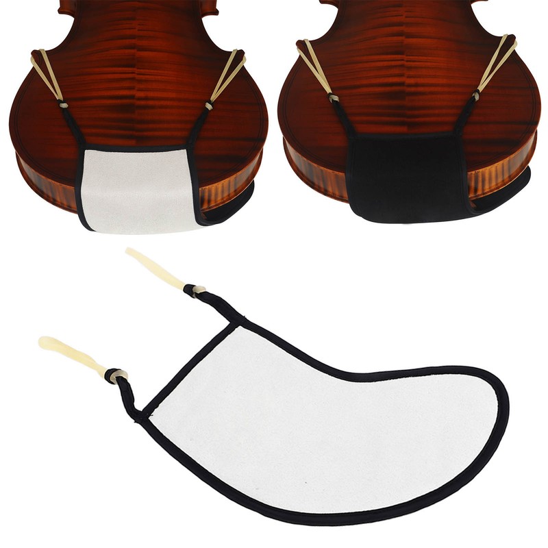 Violin Chin Rest Pad Suede Fabric Skin Friendly Comfortable Washable