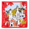 Feiler Women's Handkerchief Hand Towel, 9.8 inches (25 cm), Neuschwanstein