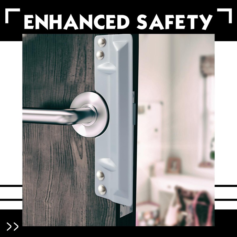Landhoow 3 x 11" Latch Guard Plate Cover Iron Latch